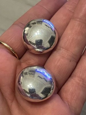 Σκουλαρίκια ασημένια 925 Tiffany & co μεταχειρισμένα με κλατς