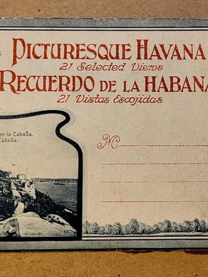 Σετ καρτ-ποστάλ Αβάνα Κούβα 21 τεμάχια καινούργιο 1903-1910