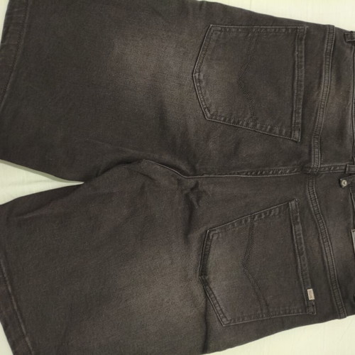 Funky Buddha men's denim shorts size 32 Medium new, black