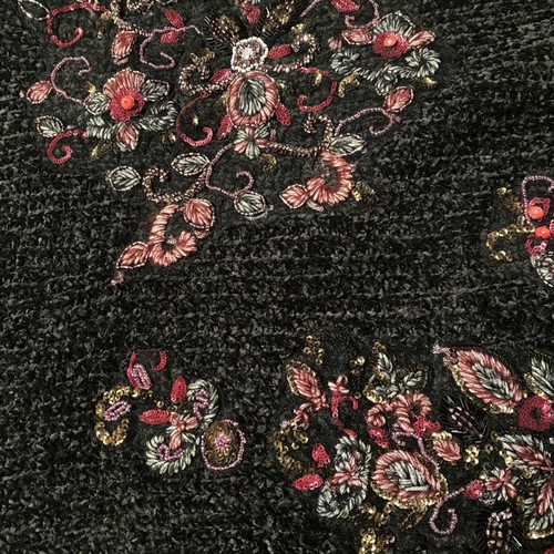 Zara chenille sweater like new, black, size M