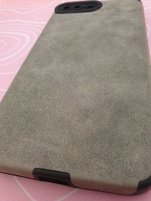 iPhone 7/8 Plus suede leather case used
