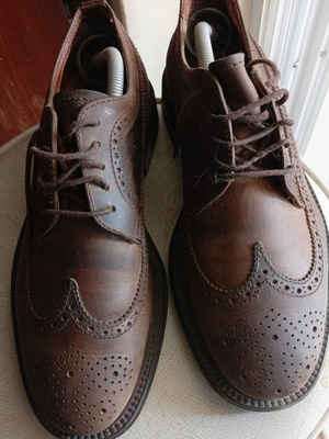 Lumberjack Brogues men's leather shoes size 43 new
