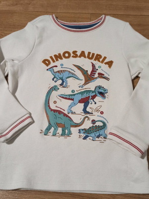 Sergent Major dinosaur shirt new, 6-7 years, 122 cm