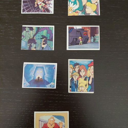 Inspecteur Gadget Panini 1983 Part 2 like new with new stickers