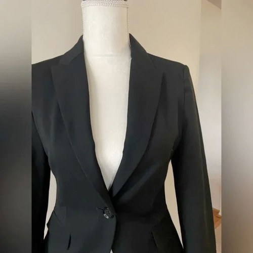 Express Design Studio blazer new, fitted jacket S-M black