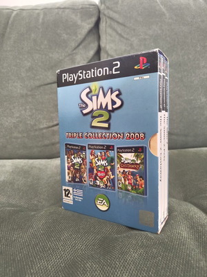 The Sims 2 Triple Collection 2008 PS2 game used, Greek CIB