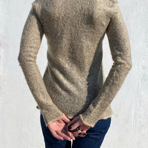 Max & Co knitted cardigan used, size S, beige gold