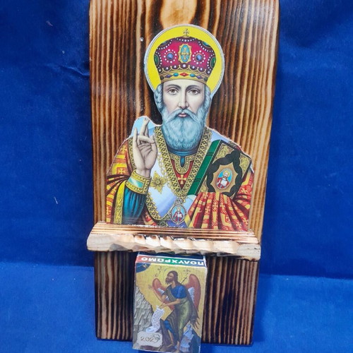 Wooden handmade calendar 2025 new with religious quotes