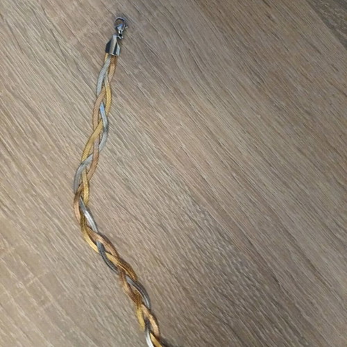 Bracelet like new, gold and silver colors