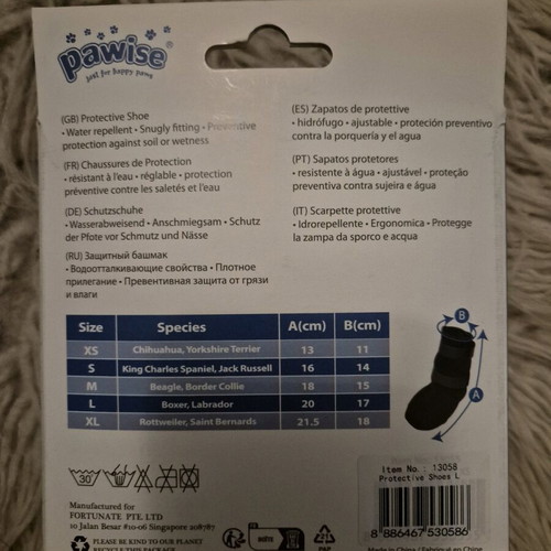 Pawise dog shoes new, 2 boxes