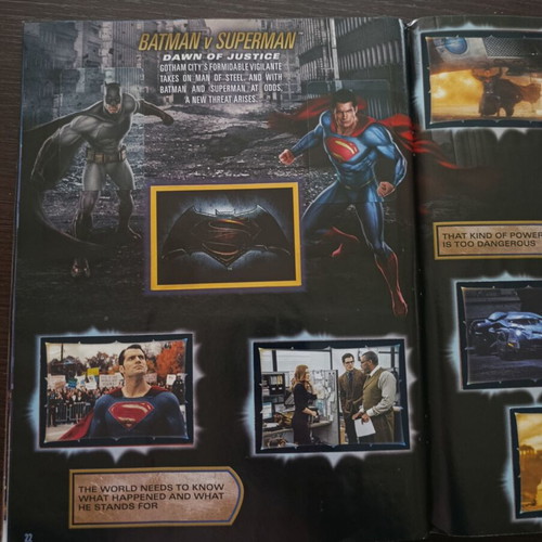 Panini album World of Batman 2016 used, completed