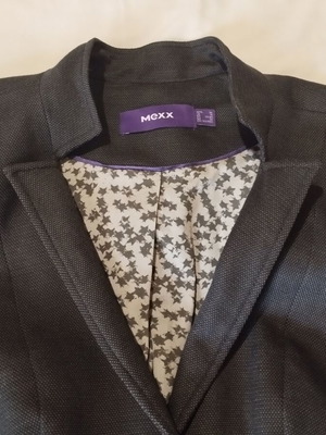 Mexx Mid-Length Jacket like new, gray-blue