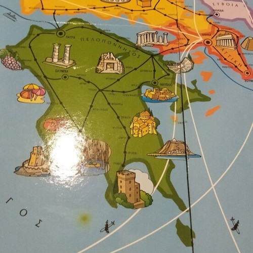 Board game Discover Greece like new