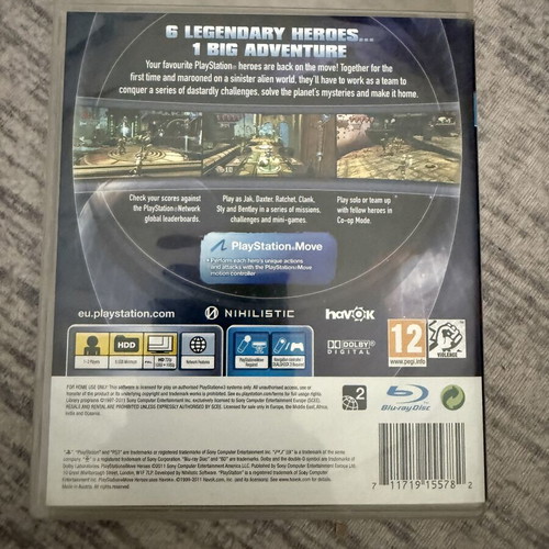 PlayStation Move Heroes PS3 game used, complete in very good condition