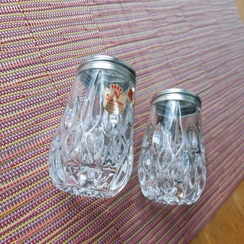 Nachtman salt and pepper set like new with sticker