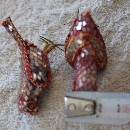Korean decorative birds new, set of 2 pieces