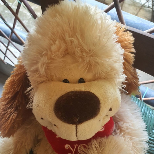 Plush Dog 45 cm like new