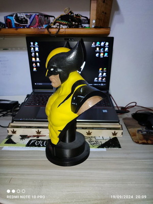 3D Printed Wolverine Figure New