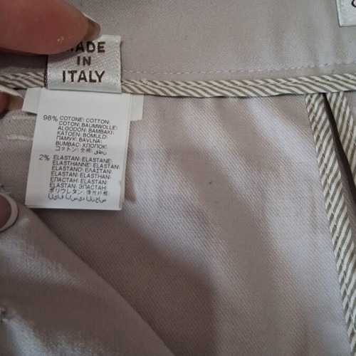 Brunello Cucinelli gray pants like new