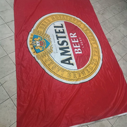 Amstel flag new, dimensions 2.9m x 1.9m