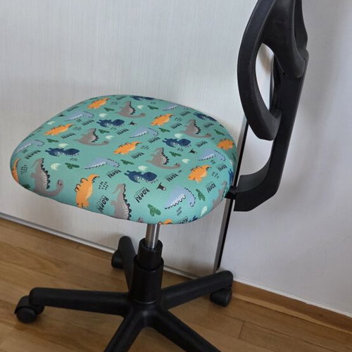 Dino children's office chair with wheels and adjustable height
