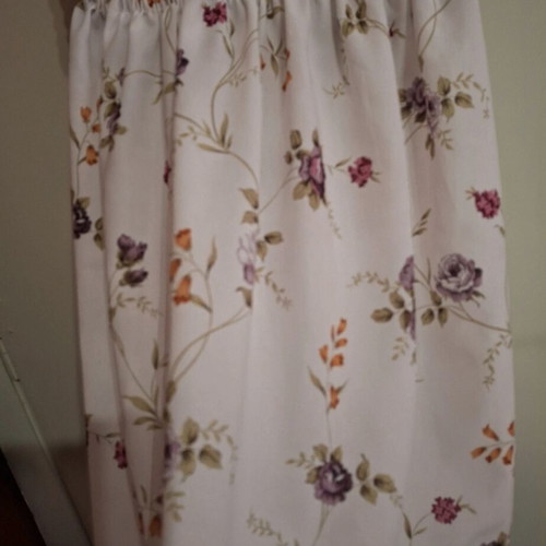 White floral girls dress 8 years, new