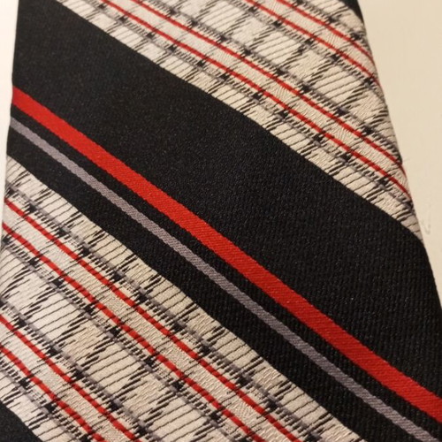 Vintage tie La Cravate au Bon Ton Athènes like new, multicolor