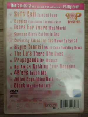 Pop Hysteria music DVD like new with 80s video clips