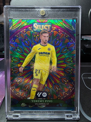 Yeremy Pino 2024-25 Select Stain Glass Case Hit Panini SSP Villarreal CF καινούργιο