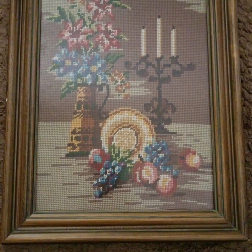 Embroidery painting like new 34x48cm