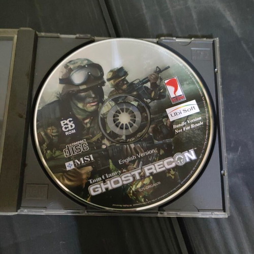 Tom Clancy's Ghost Recon PC CD-ROM English Bundle Version like new