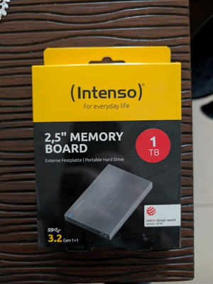 Intenso Memory Case 1 TB USB 3.2 2.5" hard drive new