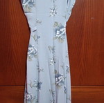 Long airy dress like new, turquoise, size M