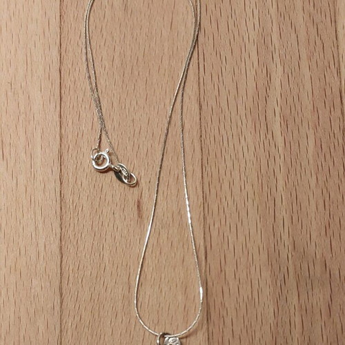 925 Silver Cross with Chain like new