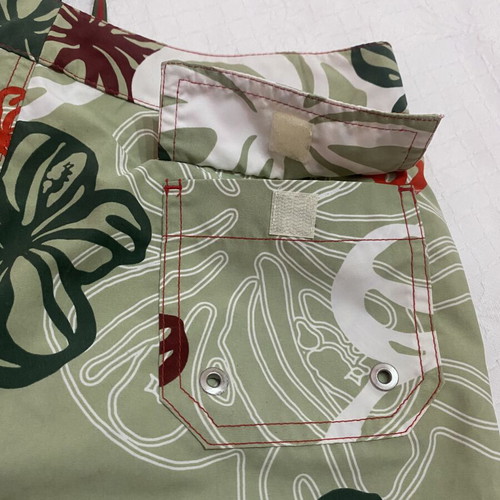Board shorts floral Hawaiian style, used, size M