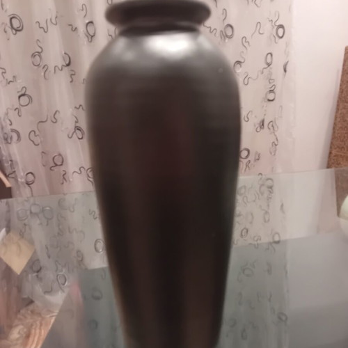 Decorative ceramic vase used