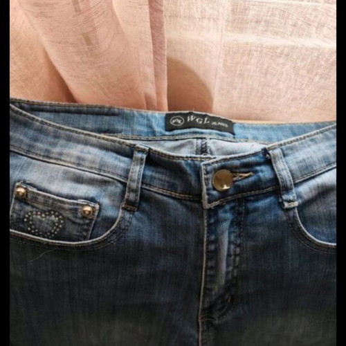Pants new, size S 36 8, blue