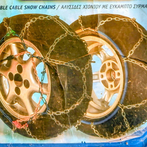 Blizzard Plus Auto snow chains for passenger and SUV cars like new
