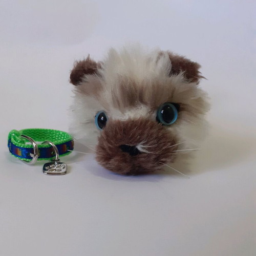 The Cat plush cat set used, two small