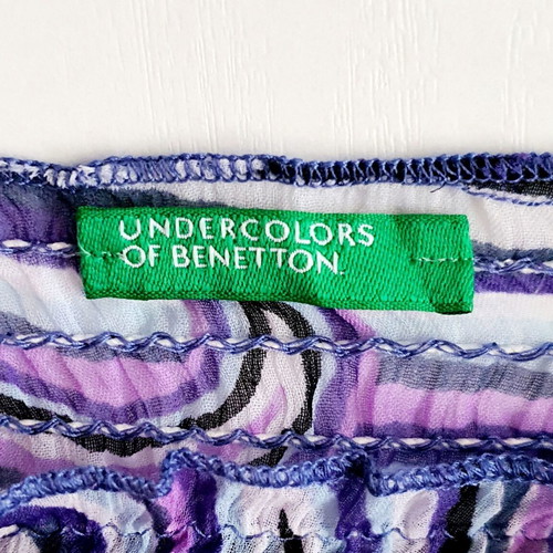UnderColors of Benetton blouse new, size S
