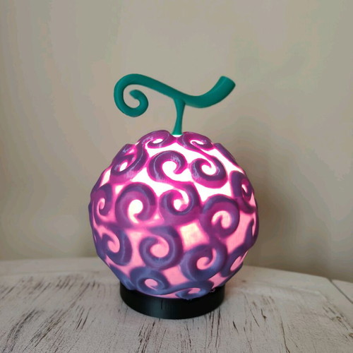 3D Printed LED Lamp Devil Fruit One Piece new