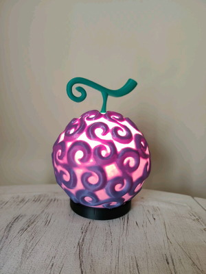 3D Printed LED Lamp Devil Fruit One Piece new