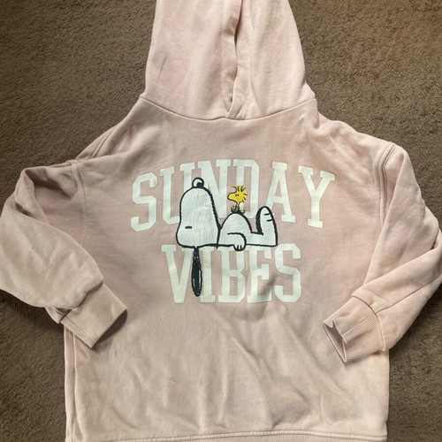 Hoodies Mango and ZY like new, 5-6 years, white and pink, size 110 cm