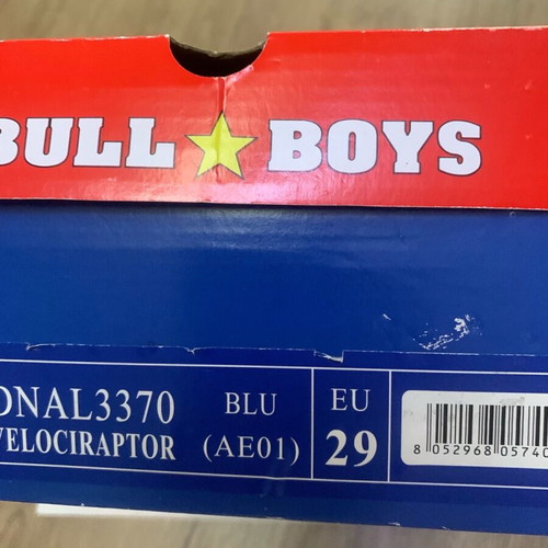 Boy's shoe size 29 Bull Boys blue, flawless