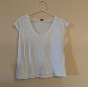 SET Pink Woman άσπρη και μαύρη μπλούζα (M)
