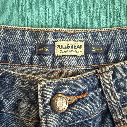 Pull & Bear denim shorts like new, size S 36 8, blue