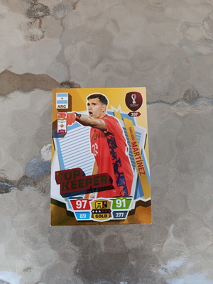 Panini Adrenalyn XL World Cup Qatar 2022 Emiliano Martinez #397 Top Keeper card