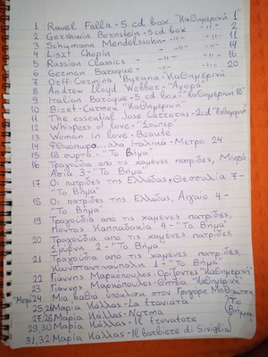 Cd's σε άριστη κατάσταση, 32 τίτλοι, 61 cd κλασικής μουσικής