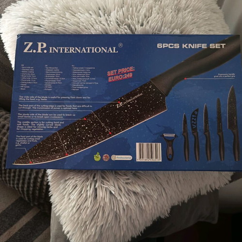 Z.P. International ceramic knife set new