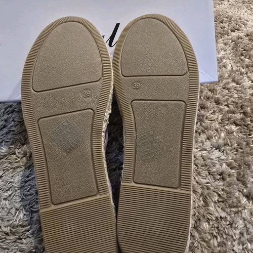 Espadrilles new lilac color with box